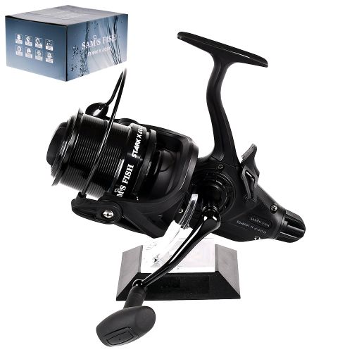 Котушка карпова з бейтранером "Stark X" 6000 6+1bb 4.7:1 метал. шпуля Stenson SF24342-6