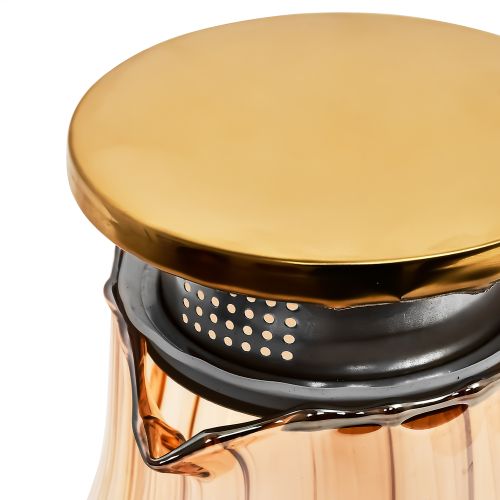 Графін скляний з кришкою 1.8л Stenson R92997 фото 4