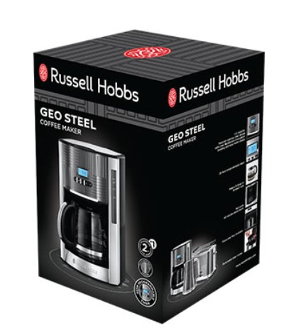 Картинка  Кавоварка Russell Hobbs  Geo Steel (25270-56) от магазина cd-market фото 5