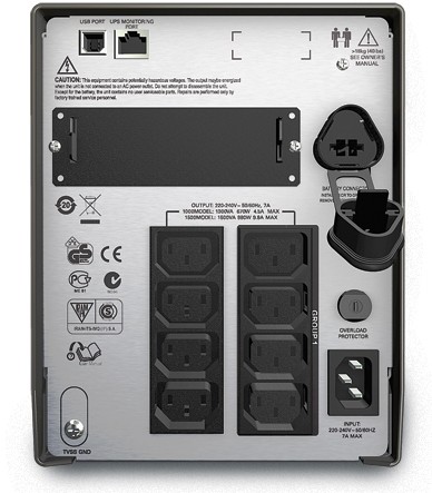 Картинка  Джерело безперебійного живлення APC Smart-UPS 3000VA LCD (SMT3000I) от магазина cd-market фото 3