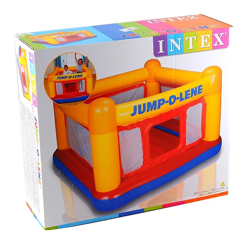 Дитячий надувний батут BestWay 48260 «Jump-O-Lene» (112*174*174 см, надувне дно, до 55 кг) фото 3