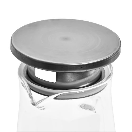 Графін скляний з кришкою 1.2л Stenson R92919 фото 3