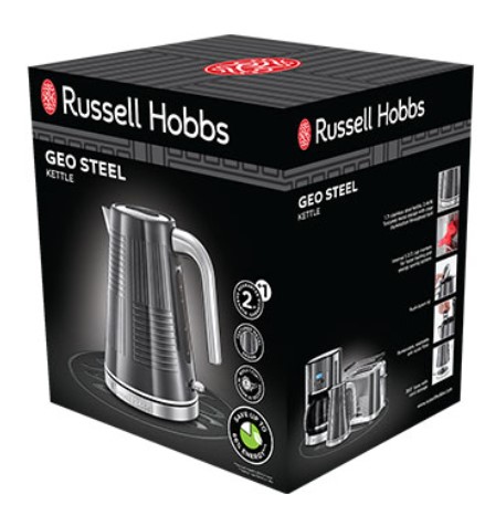 Картинка  Чайник Russell Hobbs  Geo Steel (25240-70) от магазина cd-market фото 5
