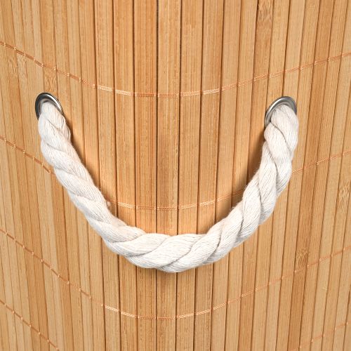 Кошик для білизни складаний 36*36*50см Stenson R35098 фото 3