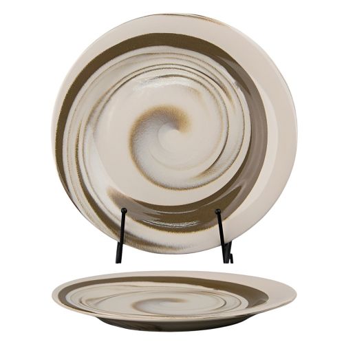 Тарілка кераміка "Dune" 9" (23см) Stenson MC6135-9