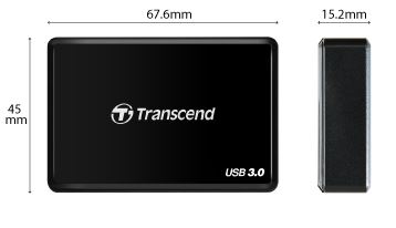 Картинка  Кардрідер Transcend USB 3.0 CFast Black (TS-RDF2) от магазина cd-market фото 3