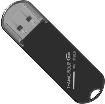 Картинка  Накопичувач Team 64GB USB 2.0 C182 Black (TC18264GB01) от магазина cd-market фото 3