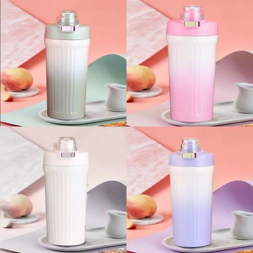 Термокухоль з трубочкою 750мл Stenson MT-5355 фото 7