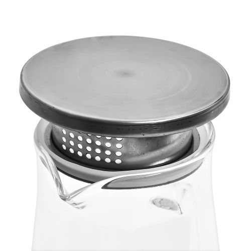 Графін скляний з кришкою 1.2л Stenson R92919 фото 2