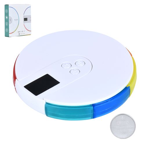 Таблетниця з таймером "Тиждень"  11*2.5см Stenson R100088