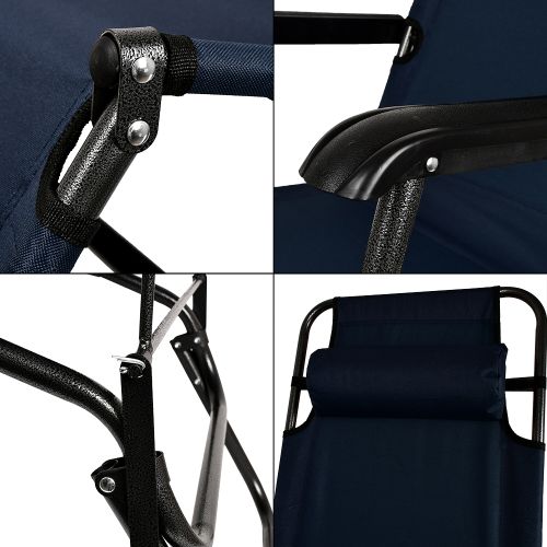 Крісло-шезлонг L 178*60*80см Stenson MH-3068L-2 фото 2