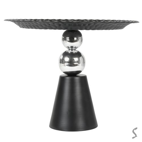 Блюдо декоративне на ніжці 24см Stenson R40581 фото 2