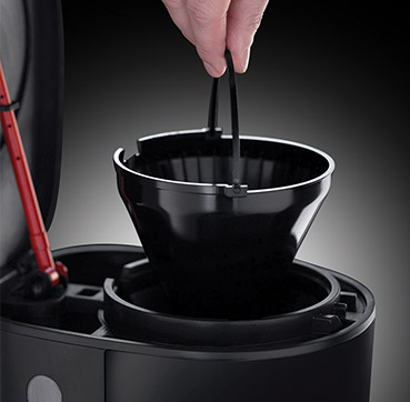Картинка  Кофеварка Russell Hobbs  Retro Classic Noir (21701-56) от магазина cd-market фото 3