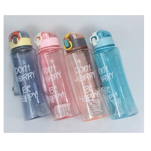 Пляшка-поїлка "Don't worry" 600мл Stenson R30538