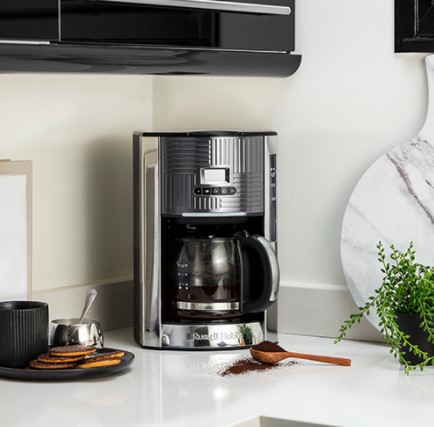 Картинка  Кавоварка Russell Hobbs  Geo Steel (25270-56) от магазина cd-market фото 2