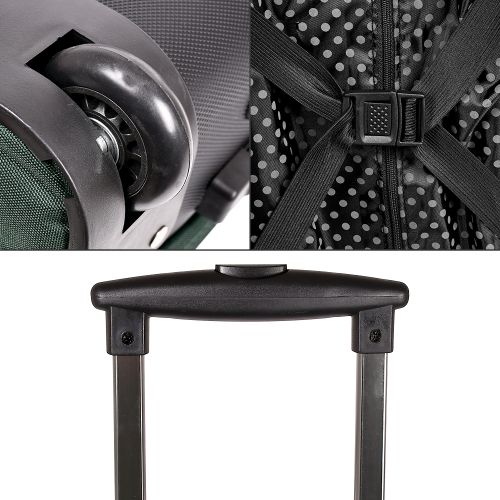 Сумка на колесах розкладна 68*37*25см Stenson R33689 фото 4
