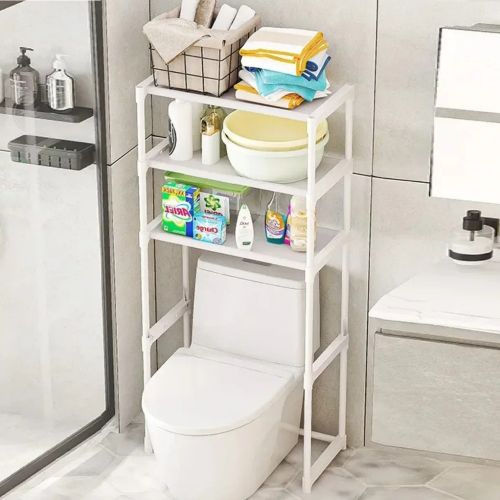 Полиця-стелаж до ванної/кухні 56*24*154см Stenson R30893 фото 3