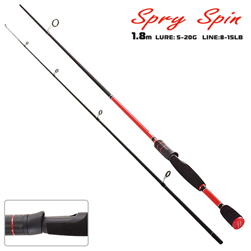 Спінінг штекерний лайт "Spry spin" 1.8м 5-20г 2к Sams Fish (SF23949)