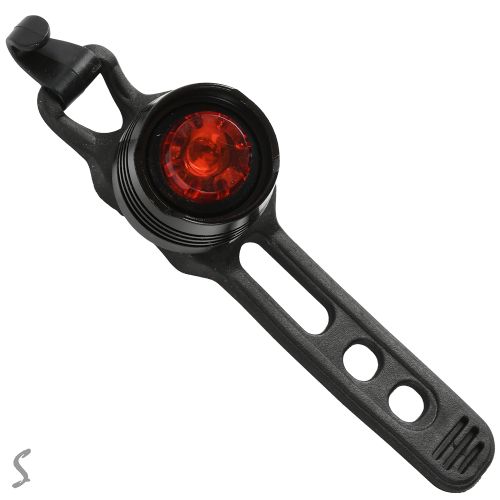 Ліхтарик Stenson VL37090 (для велосипеда, задній, з кріпленням, 2,5*3*11 см, живлення: 2 бат CR2032 входять в комплект) фото 2