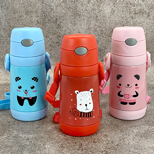 Термос-поїлка дитячий з трубочкою 350мл Stenson MT-4569 фото 2