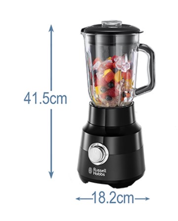 Картинка  Стаціонарний блендер Russell Hobbs  Matte Black (24722-56) от магазина cd-market фото 7
