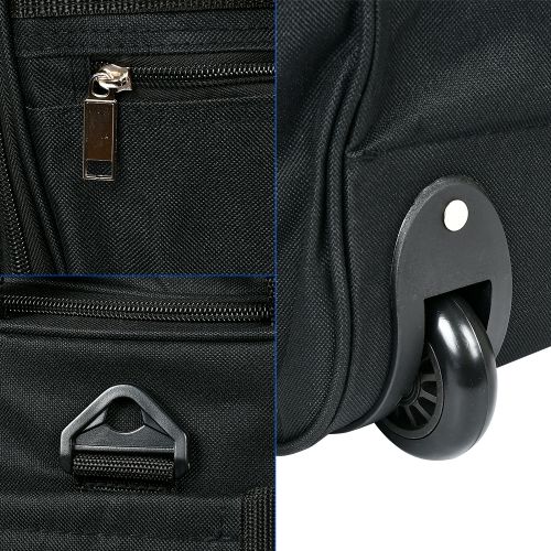 Сумка на колесах із розширювачем 75см Stenson R33487 фото 2