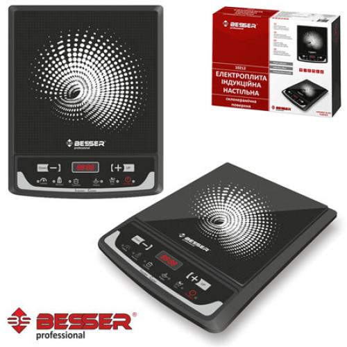 Плита індукційна склокерам.поверхня 2000W 28.5*35.5см (8 темп.реж,4 програми) Stenson 10212