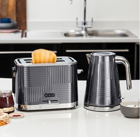 Картинка  Чайник Russell Hobbs  Geo Steel (25240-70) от магазина cd-market фото 2