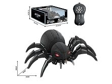 Павук на радіокеруванні 128 A-35 рухається, звуки, мелодії, підсвічування очей, парогенератор, в коробці