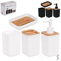 Набір для ванної 4пр/наб 11*7см Stenson R37157