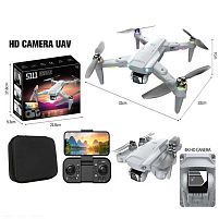 Квадрокоптер на радіокеруванні S 111 DRONE headless mode, підсвічування, уникає перешкоди, контроль швидкості, оберти, керування з додатка, Wi-fi
