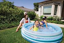 Дитячий надувний басейн Intex 58467 (Ø147 см, ↑33 см, об'єм: 330 л, ненадувне дно, серія: Small Pools)