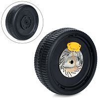 Колесо для дитячого електромобіля Bambi Racer M 6107-R-EVA-WHEEL (заднє, Ø25,5 см, ↔9 см, EVA)