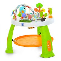 Центр-стрибунець розвиваючий Bambi M 6243-5 (66*66*69 см, 3в1: столик-лего, обертове сидіння, стрибунець, музика)