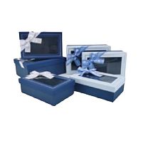 Коробка подарункова "Gentle" 3шт/наб 23*16*10/21*14*8/19*12*7см Stenson R33280B