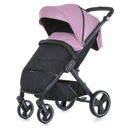 Коляска дитяча прогулянкова El Camino ME 1053-3 DYNAMIC PRO Mauve Pink фото 6