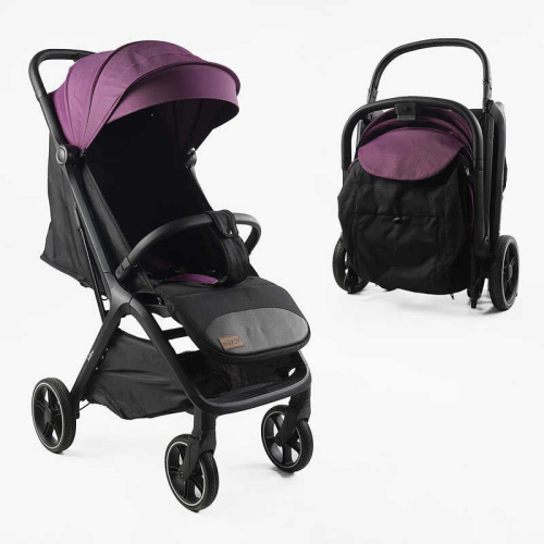 Візок прогулянковий дитячий "JOY" Willow WL-65316 рама алюмінієва, футкавер, підсклянник, телескопічна ручка, в коробці