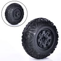 Картинка  Колесо для дитячого електроквадроцикла Bambi Racer M 6127-EVA WHEEL (заднє та переднє однакові, Ø9.4", ↔9 см, EVA, адаптер під редуктор) магазин cd-market