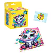 Гра розвиваюча пазли із сюрпризом "Панда-єдиноріжка" VT8030-09 "Vladi Toys", 180 елементів, сквіш-сюрприз, в коробці