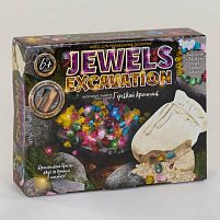 Набір для проведення розкопок "Jewels Excavation" JEX-01-02 каміння укр. (6) "Danko toys"