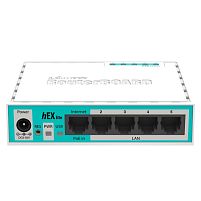 Картинка  Маршрутизатор MikroTik  hEX lite 5xFE, RouterOS L4 (RB750r2) (RB750R2) магазин cd-market