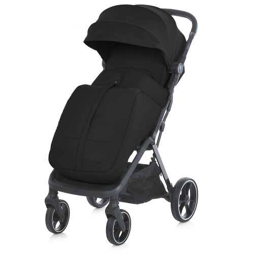 Коляска дитяча прогулянкова El Camino ME 1127-B BEYA Black фото 4