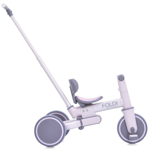 Велосипед дитячий триколісний El Camino дитячий ME 1202 FOLDI Lavender (батьківська ручка) фото 5