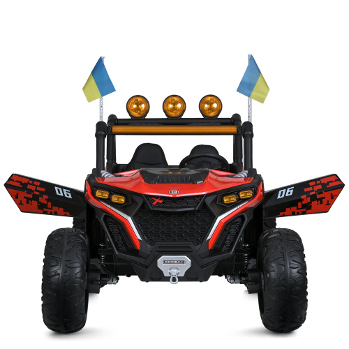 Електромобіль дитячий Bambi Racer M 6019EBLR-3 (колеса Ø15.7"/EVA, 2 акк: 2*12V/12Ah, мотор: 4*24V/45W, до 10 км/г, до 30 кг) фото 3