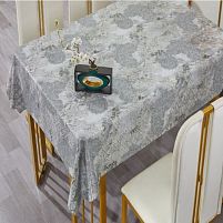 Скатертина-клейонка ПВХ з тисненням на тканевій основі Favor 1.37*20м Stenson MA-5785