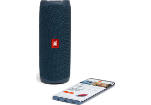 Картинка  Акустическая система JBL FLIP 5 Blue (JBLFLIP5BLU) от магазина cd-market фото 6