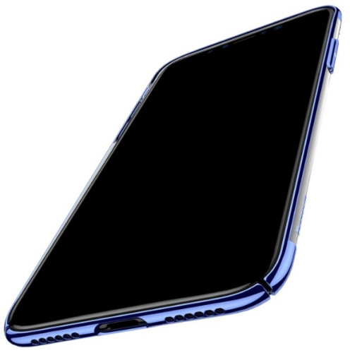 Картинка  Чехол Baseus для iPhone XS Glitter , Blue (WIAPIPH58-DW03) от магазина cd-market фото 3