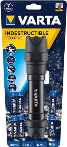 Картинка  Фонарь Varta Indestructible F30 Pro LED 6хАА (18714101421) от магазина cd-market фото 4