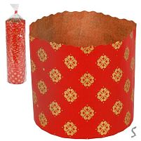 Форма паперова для паски 100шт/уп 10*9*8.5см Stenson R37989-98R