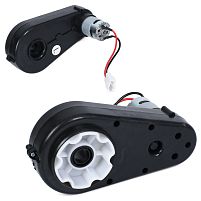 Редуктор колеса в зборі з мотором для дитячого електромобіля Bambi Racer M 6313-GEAR BOX (24V, rpm12000, 200W, отвір під вісь: Ø16 мм, ↔19 см)
